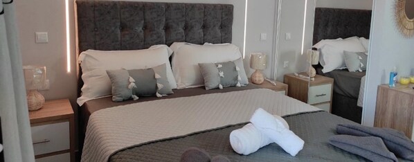 1 bedroom, free WiFi, bed sheets - Studio Euridiki in Kamena Vourla (Kamena Vourla)