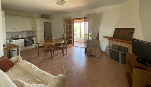 Living area - Apartment Elina Livanates (Lokroi)