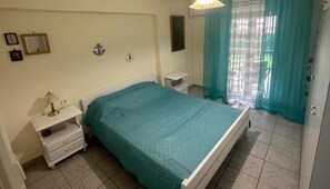 1 bedroom, bed sheets - Apartment Irini Kamena Vourla (Kamena Vourla)