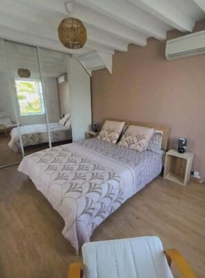 2 sovrum, strykjärn/strykbräda, resesäng och gratis wi-fi