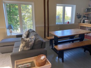 TV, DVD player, books, video library - Private Lakefront Family Cottage (Guérin)