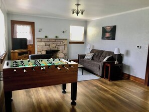Smart TV y futbolito