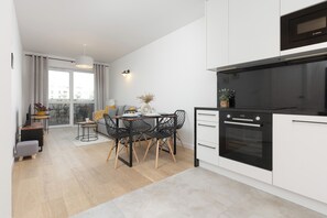 Apartment, 1 Bedroom, Balcony | Private kitchen - Modern & Bright Apartment by Renters (Warsaw)