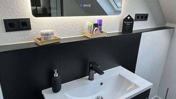 Dusche, Handtücher