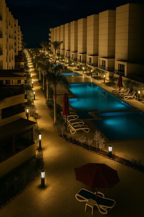 Chalet, 1 Bedroom, Accessible, Smoking | Pool | Outdoor pool - Breathtaking Oceanfront Chalets A Perfect Holiday Destination! (Al-Manasrah)