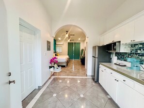 豪華單人房, 2 張標準雙人床, 露台 | 迷你吧贈品、房內夾萬、獨特設計、獨特裝修