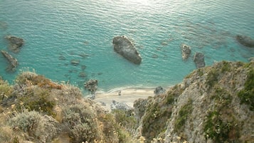 Vista spiaggia/mare