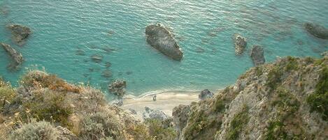 Vista para praia/oceano