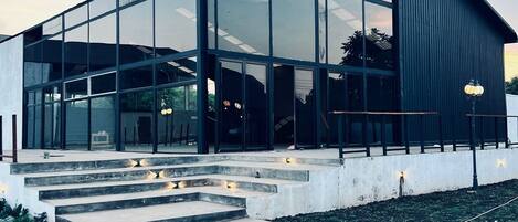 Façade de l’hébergement