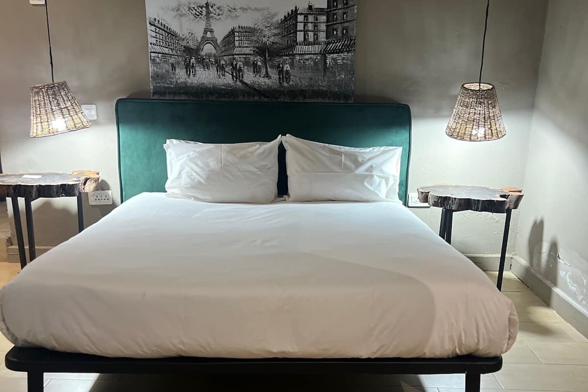 Economy Double Room Single Use | Egyptian cotton sheets, premium bedding, individually decorated