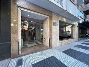 Façade de l’hébergement