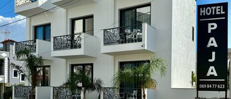 Fassade der Unterkunft