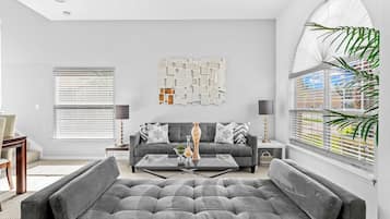 House, Multiple Beds, Pool Access, Garden View (Great Escape to Marbella South) | Living area | 42-inch flat-screen TV with digital channels