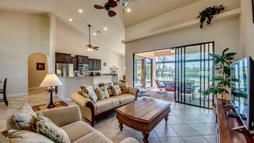 Smart TV, DVD player, stereo, offices