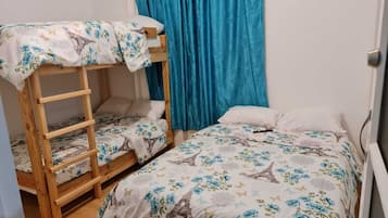 5 habitaciones, wifi y ropa de cama