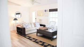 Smart TV, fireplace, foosball, table tennis
