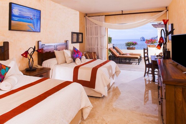 1 bedroom, iron/ironing board, free WiFi, bed sheets - Last Chance for Thanksgiving in Beachfront Luxury in Cabo San Lucas!!! (Cabo San Lucas)