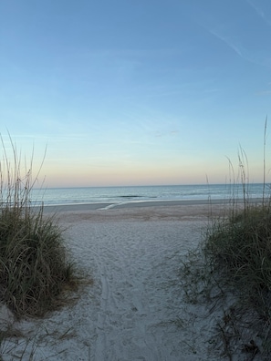 On the beach, sun-loungers, beach towels - Walk to Beach - Updated Amelia Island Townhome Near Fort Clinch and Downtown (Fernandina Beach)