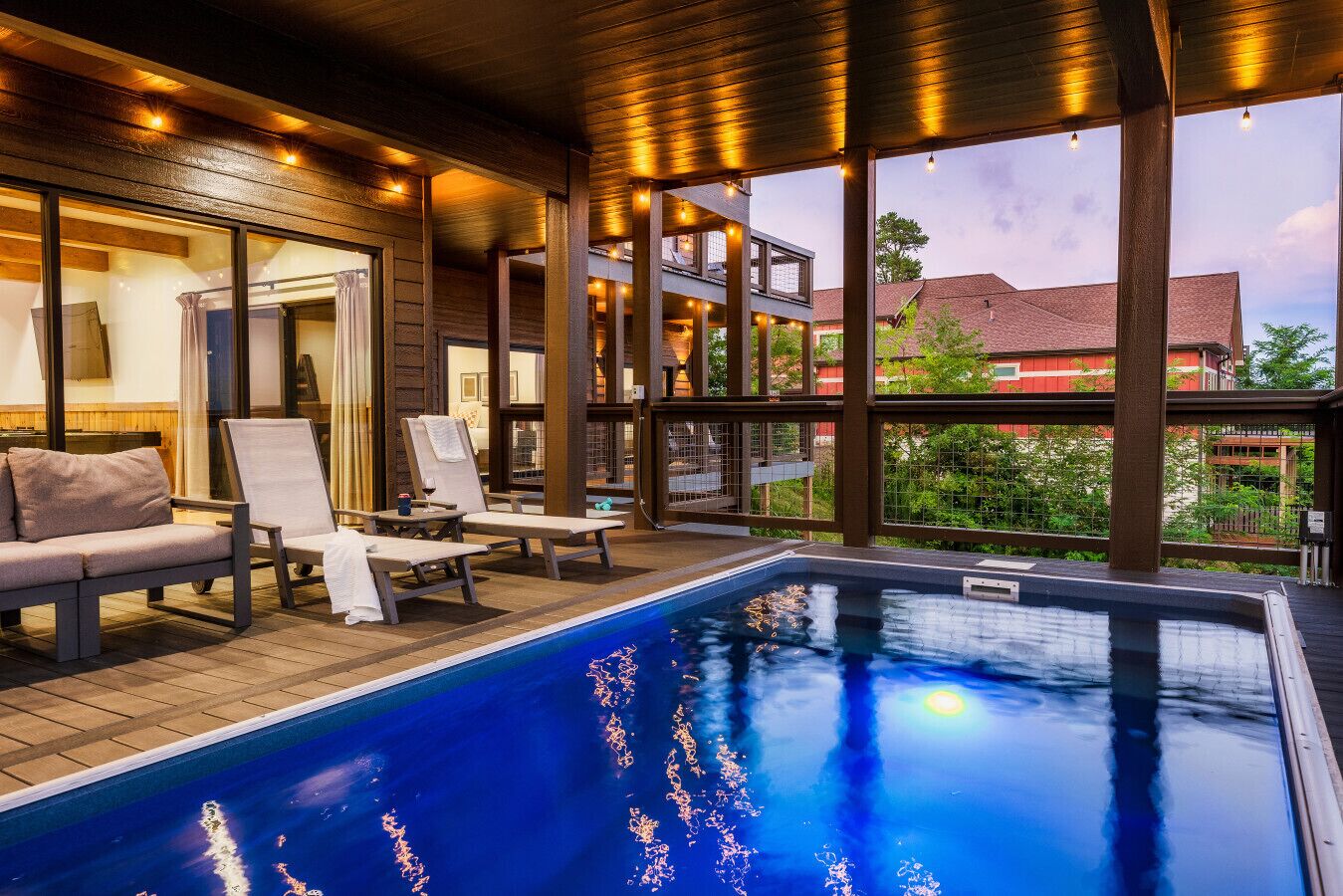 室外泳池、暖水池