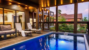 室外泳池、暖水池