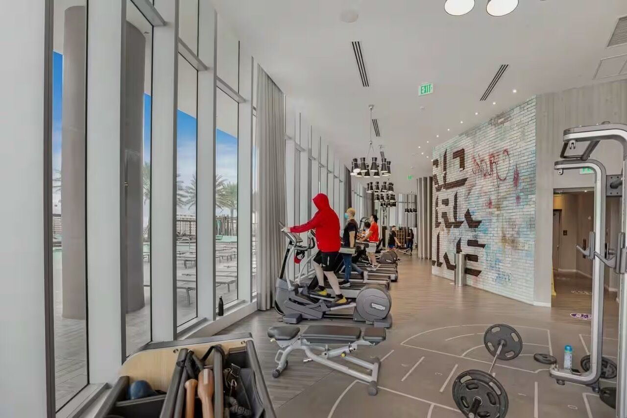 Fitnessbereich