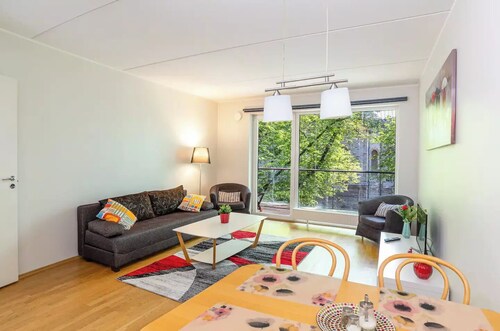 Mukava ja rauhallinen asunto kaupungin keskustassa + Ilmainen pysäköinti