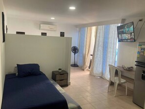 1 soverom, strykejern/-brett, wi-fi og sengetøy