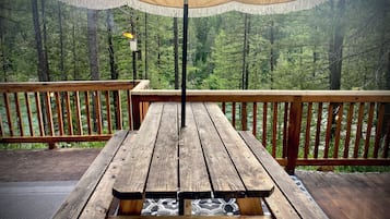 Opções para refeição ao ar livre