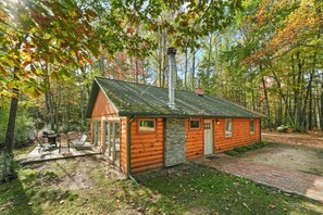 Exterior - Riverfront | Hot Tub, Fireplace, Kayaks & Tubes (Evart)