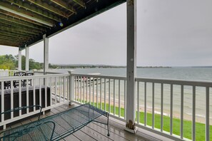 Property grounds - Beachfront Onekama Vacation Rental w/ Balcony! (Onekama)