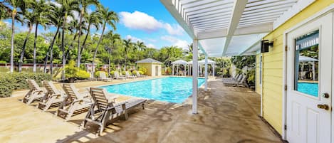 Außenpool, beheizter Pool