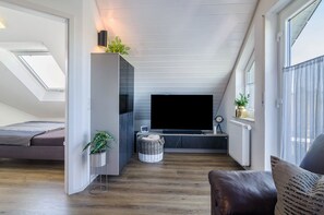 1 Schlafzimmer, Bügeleisen/Bügelbrett, kostenloses WLAN, Bettwäsche