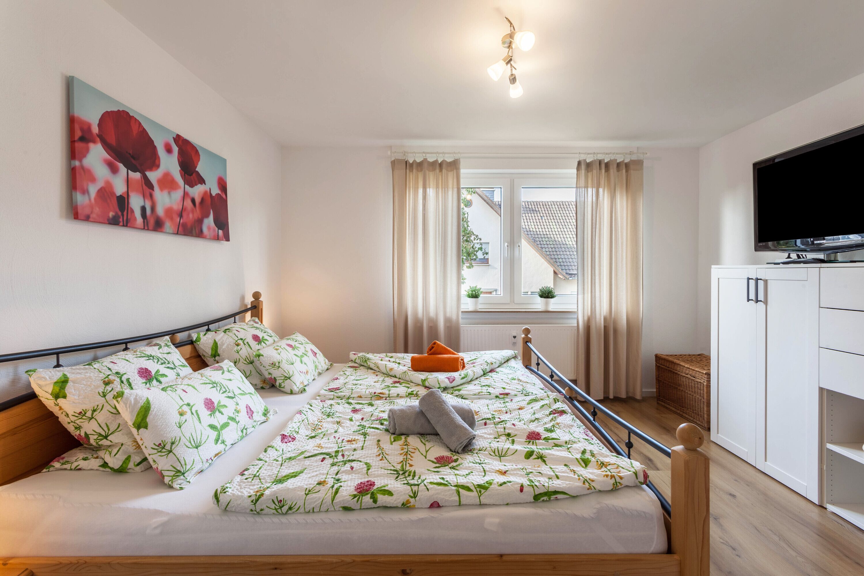 2 Schlafzimmer, kostenloses WLAN, Bettwäsche