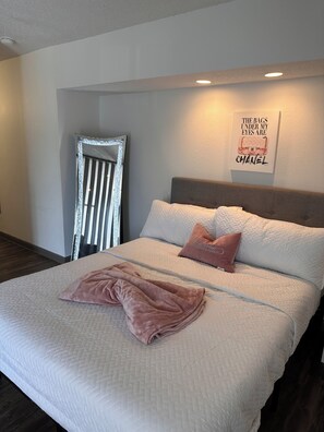 1 habitación, wifi y ropa de cama