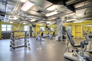Fitness facility - Amazing U Street 1BR w/ Gym, nr Metro & Nightlife, by Blueground (Washington, D.C.)