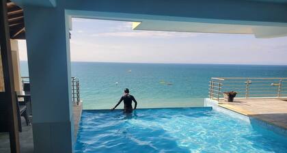 Hermosa Suite Para TUS Vacaciones EN LA Playa, Piscina CON Vista Panoramica
