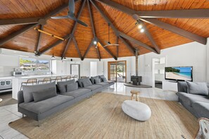 TV, DVD player, stereo - Country Estate in hunter valley with 23 rooms, 2 heated pools, basketball court  (Lovedale)