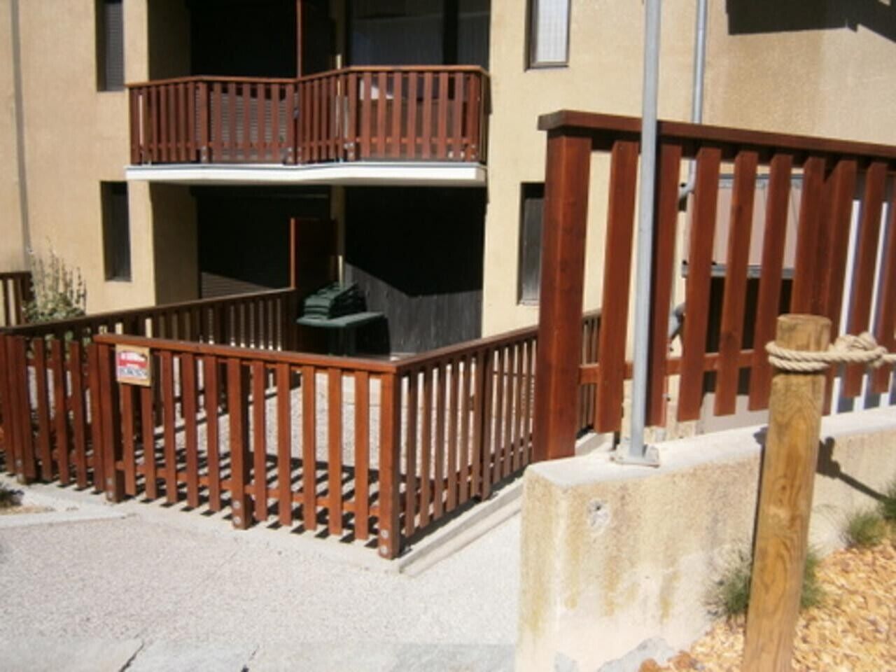 Enceinte de l’hébergement