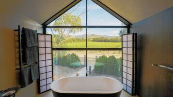 The Granary Suite, 1 King Bed, Balcony, Vineyard View | View from room