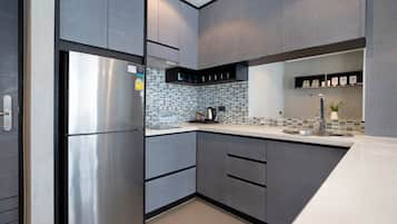 独特公寓式客房 | 私人厨房 | 电热水壶