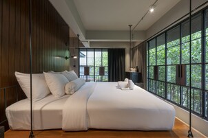 Five-Bedroom Pool Villa | Individually furnished, desk, free WiFi, bed sheets