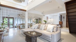 Three-Bedroom Pool Villa | Oppholdsområde