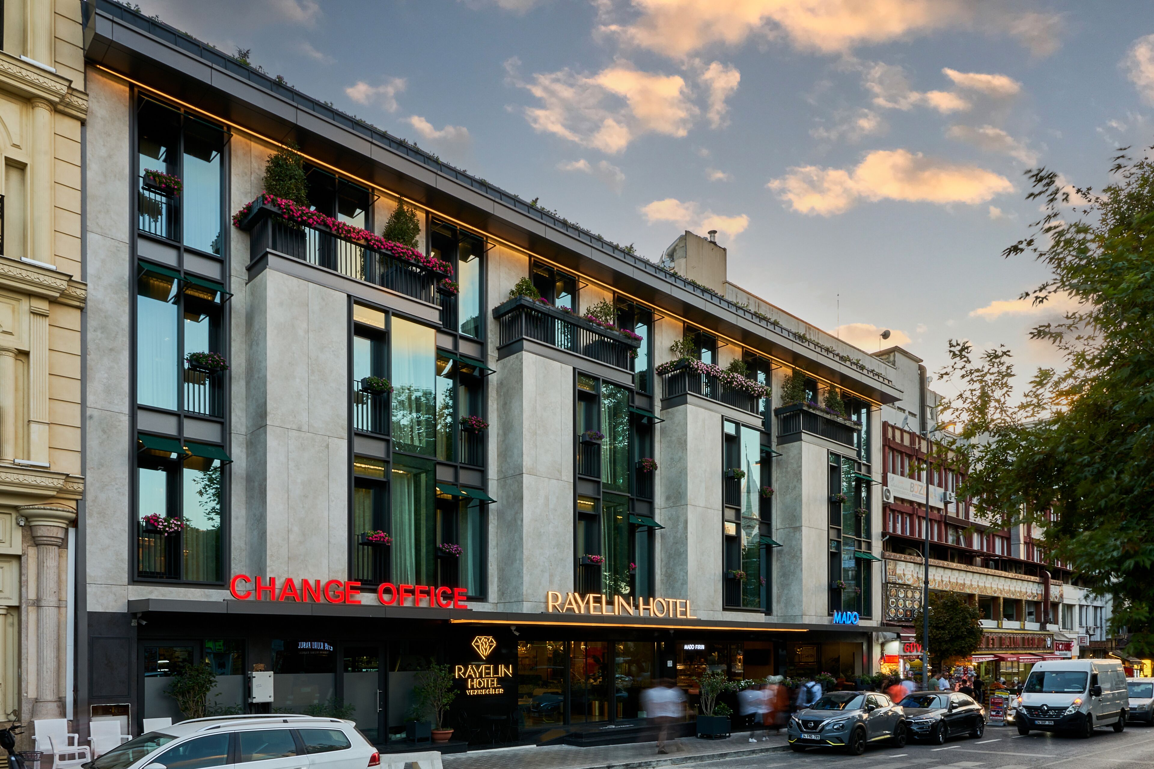 Fassade der Unterkunft