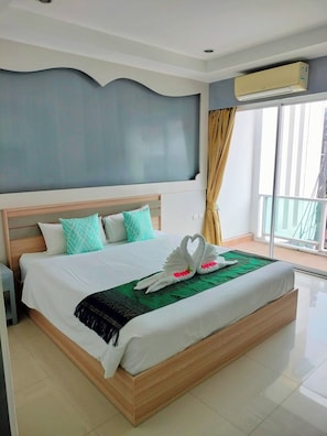 Standard Double Room, Balcony | In-room safe, desk, free WiFi, bed sheets - T & C Hotel Patong Beach (Patong)