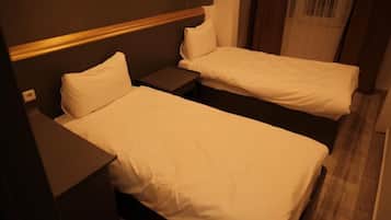 Basic-værelse med 2 enkeltsenge | 1 soveværelse, gratis Wi-Fi