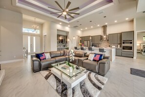 Smart-TV, Stereoanlage, Computerbildschirme, Drucker