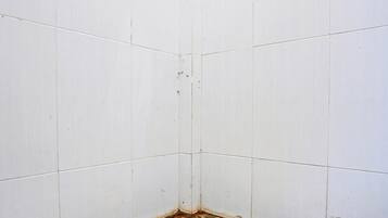 Buồng tắm vòi sen, khăn tắm