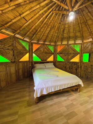 Cabana panorâmico | Roupa de cama