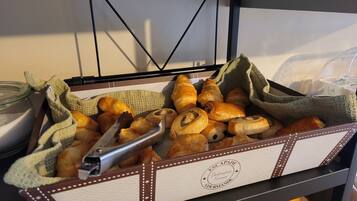 Daily continental breakfast for a fee