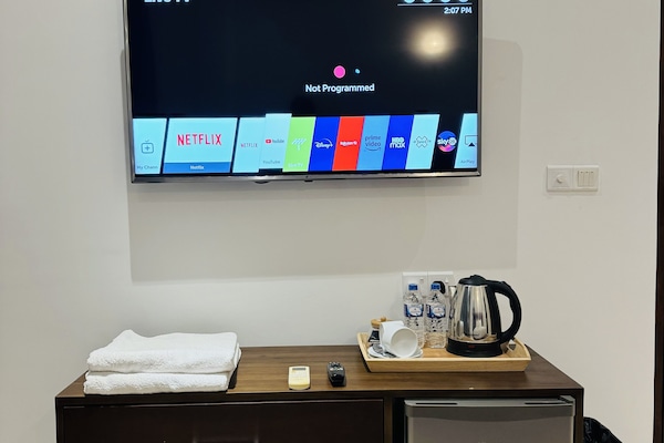 Chambre Double Deluxe, 1 chambre | Wi-Fi gratuit